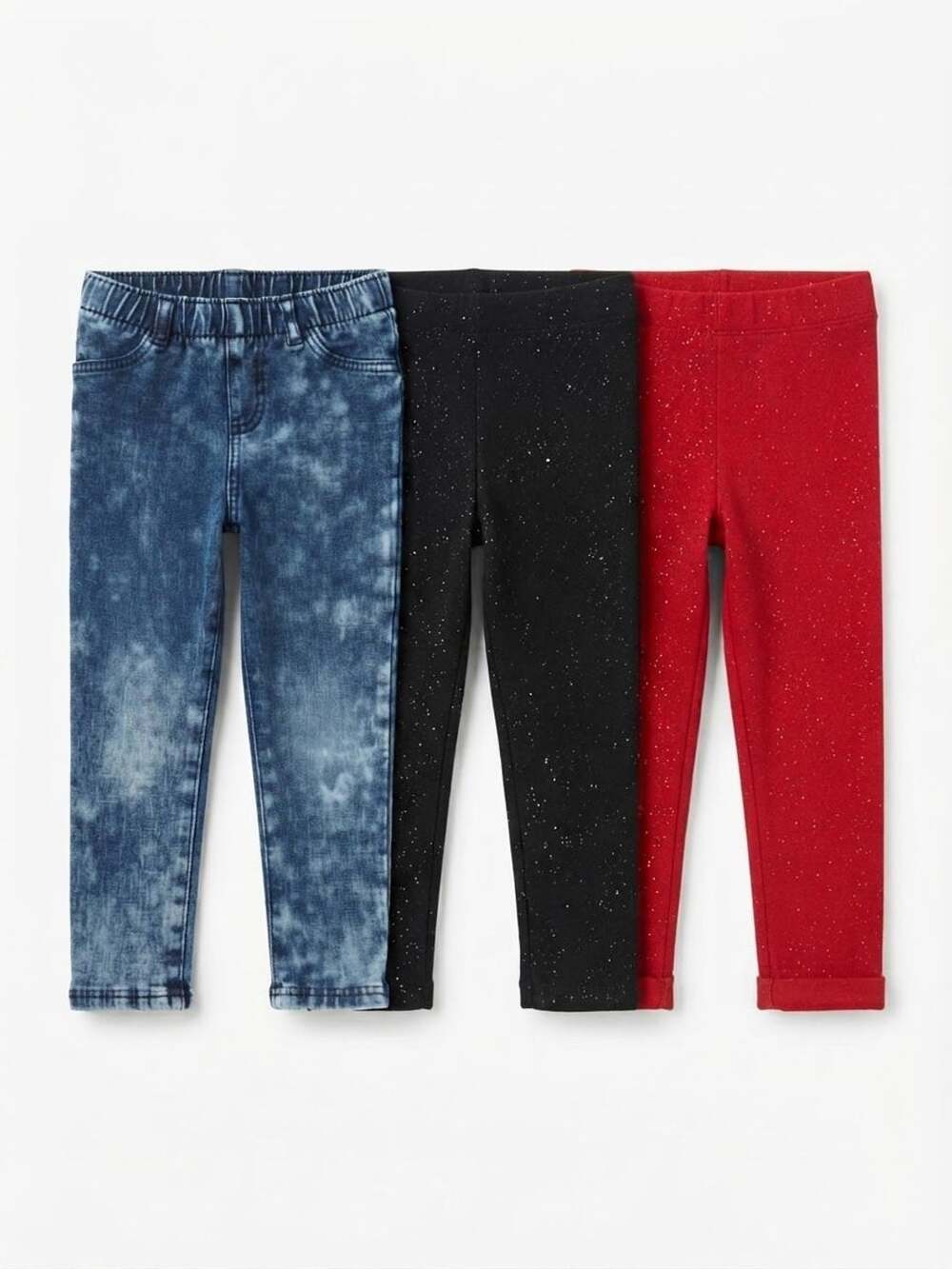 Cat & Jack and Kids Headquarters Toddler Leggings Size 3T Lot of 3